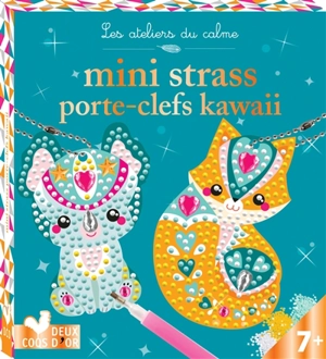 Strass porte-clefs kawai - Alice De Page