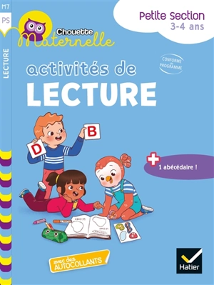 Activités de lecture, petite section, 3-4 ans : conforme au programme - Albert Cohen