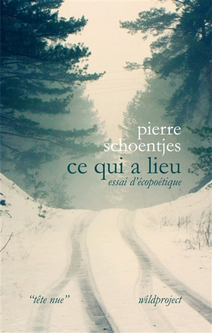 Ce qui a lieu : essai d'écopoétique - Pierre Schoentjes