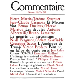 Commentaire, n° 158