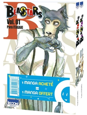 Beastars : pack découverte vol. 1 et 2 - Paru Itagaki