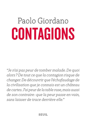Contagions - Paolo Giordano