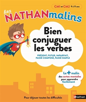 Bien conjuguer les verbes, CM1 et CM2, 9 à 11 ans : présent, futur, imparfait, passé composé, passé simple - Anne Peltier