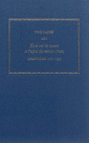 Les oeuvres complètes de Voltaire. Vol. 26C. Essai sur les moeurs et l'esprit des nations. Vol. 8. Chapitres 177-197 - Voltaire