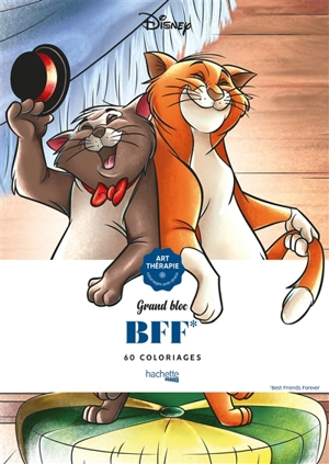 BFF : 60 coloriages anti-stress - Walt Disney company