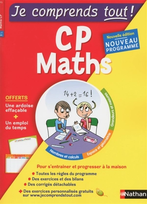 Je comprends tout ! Maths CP, 6-7 ans : nouveau programme - Stéphanie Grison