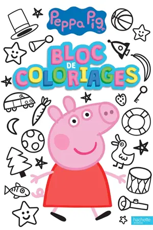 Peppa Pig : bloc de coloriages