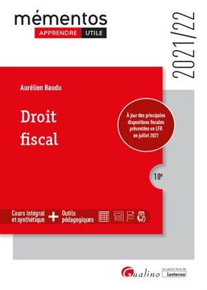 Droit fiscal : 2021-2022 - Aurélien Baudu