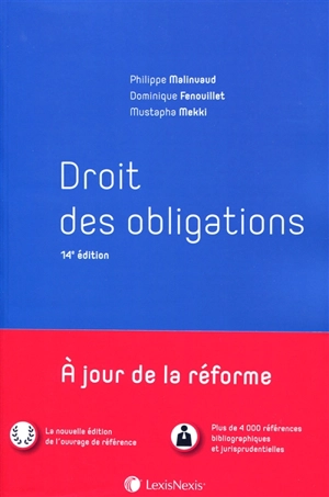 Droit des obligations - Philippe Malinvaud