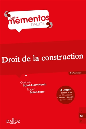 Droit de la construction - Roger Saint-Alary