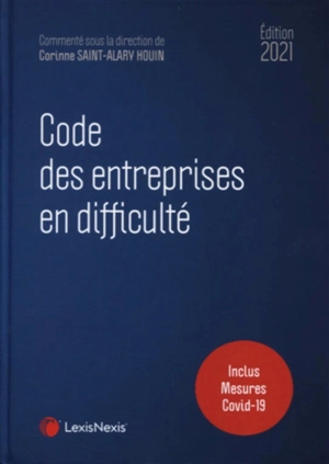 Code des entreprises en difficulté : 2021