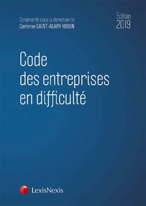 Code des entreprises en difficulté : 2019