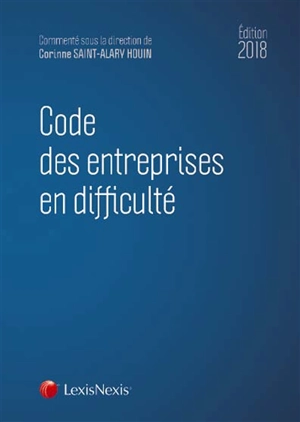 Code des entreprises en difficulté : 2018