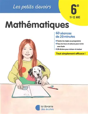 Mathématiques 6e, 11-12 ans : 60 séances de 20 minutes - Mohamed Houkari