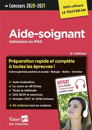 Aide-soignant : admission en IFAS : concours 2020-2021