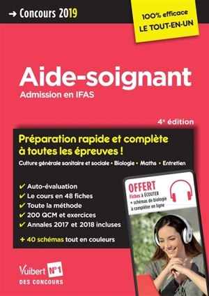 Aide-soignant : admission en IFAS : concours 2019