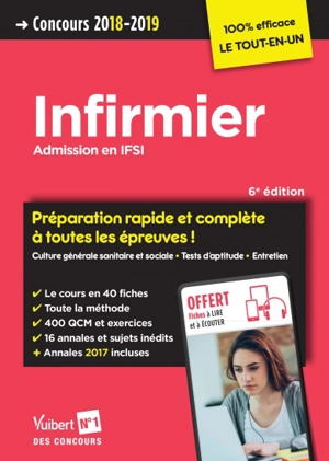 Infirmier : admission en IFSI : concours 2018-2019