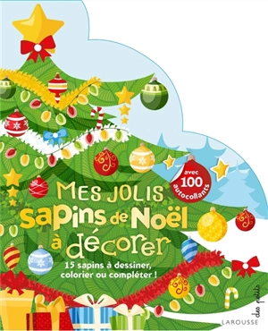 Mes jolis sapins de Noël à décorer - Karine Nayé