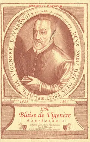 Blaise de Vigenère, Bourbonnais : introduction à la vie et à l'oeuvre d'un écrivain de la Renaissance - Maurice Sarazin