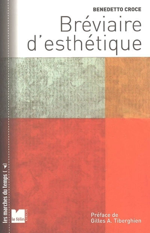 Bréviaire d'esthétique - Benedetto Croce