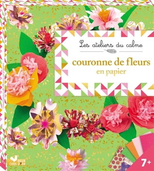 Couronne de fleurs en papier - Karine Thiboult-Demessence