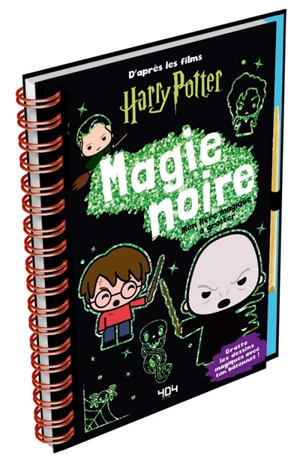 Magie noire : mon livre magique à gratter : d'après les films Harry Potter - Jenna Ballard