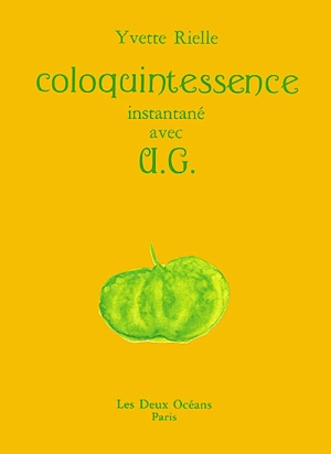 Coloquintessence : instantané avec Upparluri Gopala Krishnamurti - Uppaluri Gopala Krishnamurti