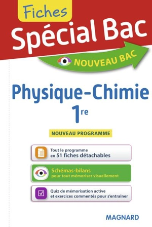 Physique chimie 1re : nouveau programme, nouveau bac - Christian Mariaud