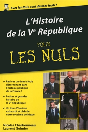 La Ve République pour les nuls - Nicolas Charbonneau