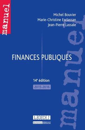 Finances publiques : 2015-2016 - Michel Bouvier