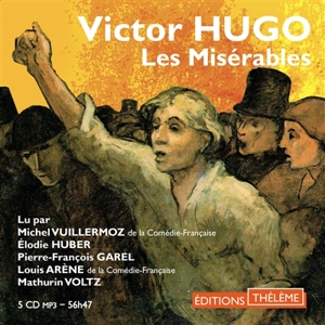 Les misérables : coffret 5 CD - Victor Hugo