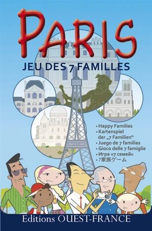 Paris : jeu des 7 familles. Paris : happy families. Paris : Kartenspiel der 7 Familien - Raphaël Delerue