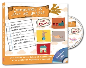 Comptines et jeux de doigts. Vol. 4 - Rémi Guichard