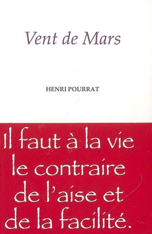 Vent de mars - Henri Pourrat