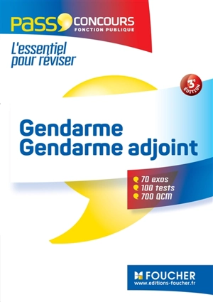 Gendarme, gendarme adjoint