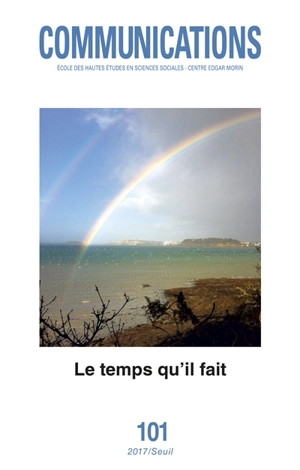 Communications, n° 101. Le temps qu'il fait