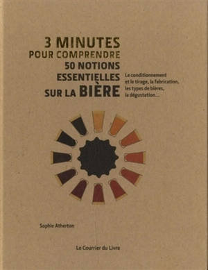 3 minutes pour comprendre 50 notions essentielles sur la bière : le conditionnement et le tirage, la fabrication, les types de bières, la dégustation...