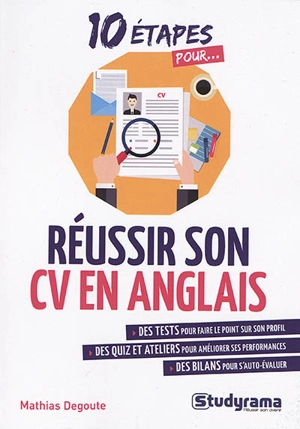 10 étapes pour réussir son CV en anglais - Mathias Degoute