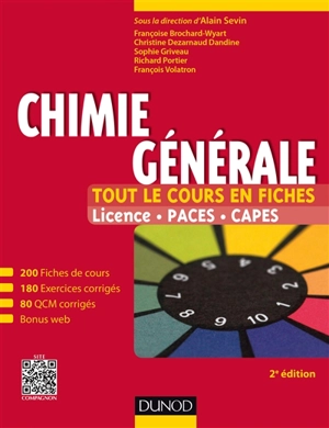 Chimie générale : tout le cours en fiches : licence, PACES, Capes