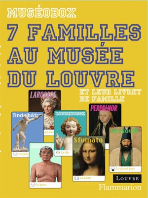 7 familles au Musée du Louvre : et leur livret de famille - Laetitia Iturralde