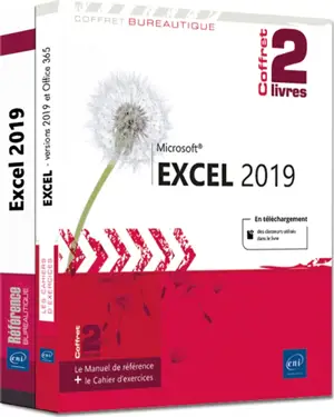 Excel 2019 : le manuel de référence + le cahier d'exercices : coffret de 2 livres - Pierre Rigollet