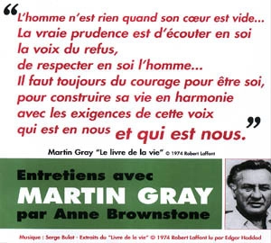 Entretiens avec Martin Gray - Martin Gray