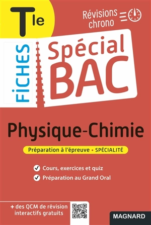 Physique chimie terminale : révisions chrono : préparation à l'épreuve, spécialité - Christian Mariaud