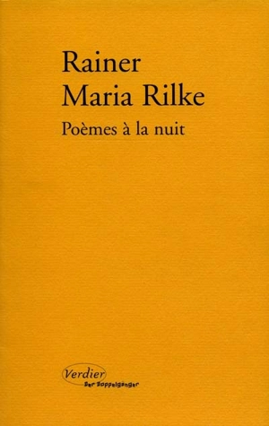 Poèmes à la nuit - Rainer Maria Rilke