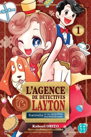 L'agence de détectives Layton : Katrielle et les enquêtes mystérieuses. Vol. 1 - Kahori Orito