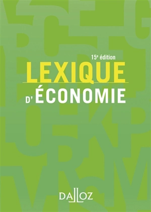 Lexique d'économie