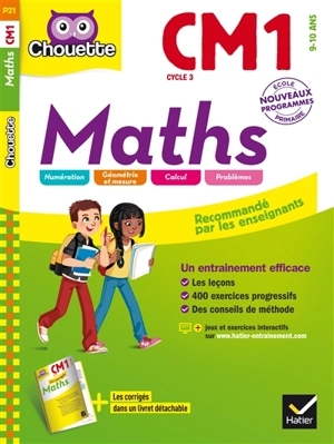 Maths CM1, cycle 3 : 9-10 ans - Claude Maréchal