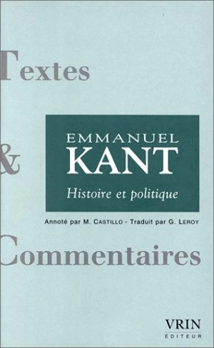 Histoire et politique - Emmanuel Kant