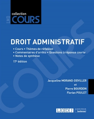 Droit administratif : cours, réflexions et débats - Jacqueline Morand-Deviller