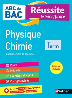 Physique chimie terminale : enseignement de spécialité : réforme du lycée - Karine Marteau-Bazouni